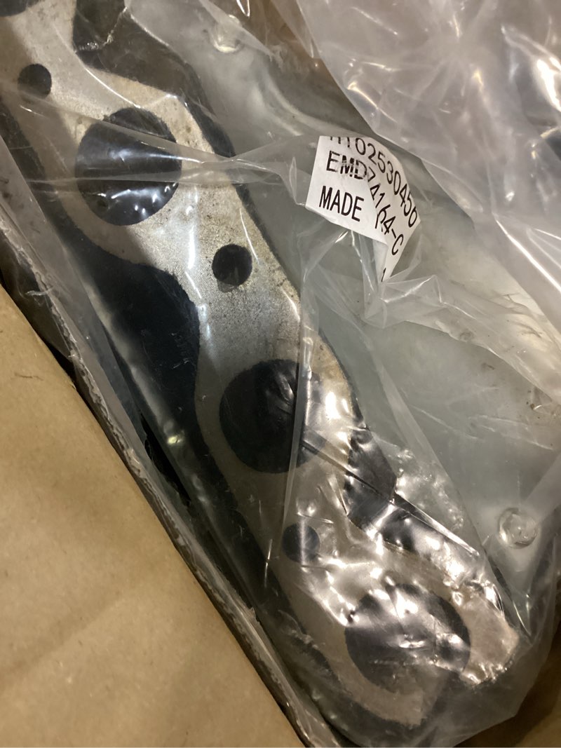 Condition photo showing As Is for a-premium engine exhaust manifold kit w/gasket, studs, nuts, heat shield [4cyl 1.6l 1.8l] compatible with chevy, geo & toyota - corolla 1988-1997, prizm 1989-1997, nova 1988, celica