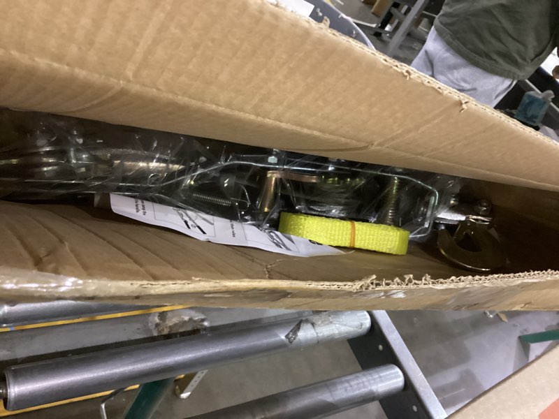 Condition photo showing New/Like New for Come Along Winch, 5-Ton (10,000 Lbs) Pulling Capacity, 10Ft, 3 Hook, Heavy Duty Power Cable Come Along Tool with Dual Gears, Hand Winch Cable, Automotive Hoist Winch Puller, Recovery Gear 5 Ton+Lifting Sling