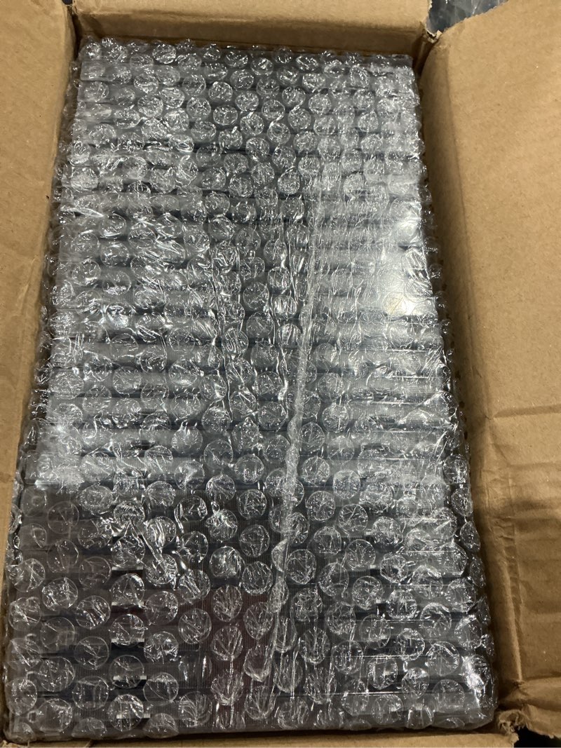 Condition photo showing Good Condition for 25 pieces clear cd jewel cases, 10.4 mm standard single cd dvd storage case with assembled black tray, plastic discs protective covers for cd collection organization
