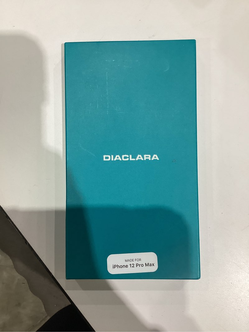 Condition photo showing New/Like New for Diaclara Designed for iPhone 12 Pro Max Case, [with Privacy Screen Protector] [Anti Spy] [Military Grade Drop Protection] Heavy Duty Full-Body Shockproof Phone Case, White iPhone 12 Pro Max 6.7" White