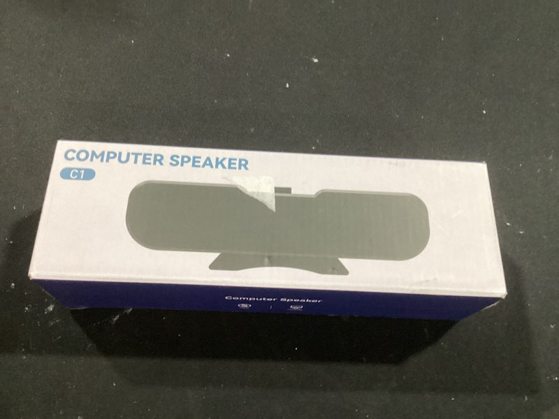 Condition photo showing Good Condition for Cirqon Computer Speakers for Desktop PC Monitor, Easy Volume Knob, Sturdy Clamp, Basic Sound, Laptop