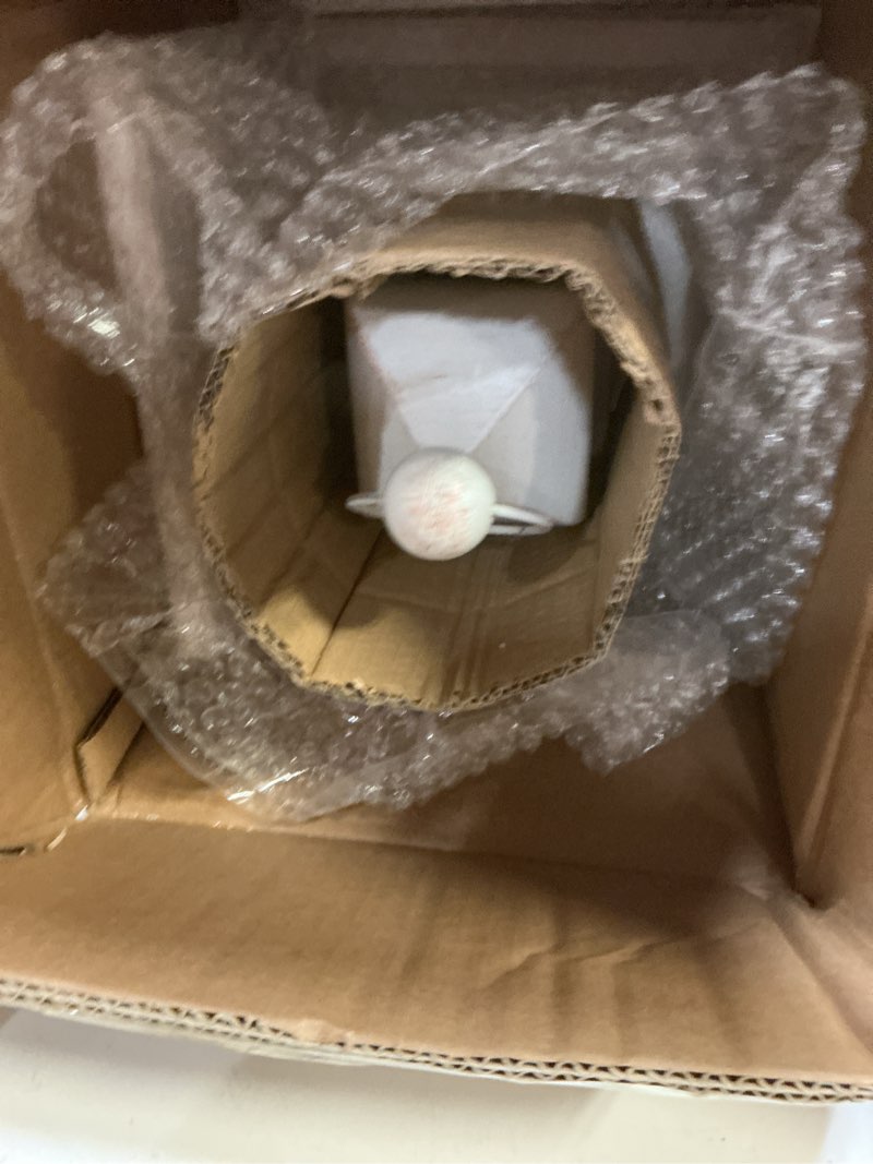 Condition photo showing New/Like New for glitzhome lanterns decorative indoor, set of 2 farmhouse decorative candle lanterns, large wooden lanterns decor floor candle holder lanterns, distressed hanging lanterns for home décor (no glass) diamond white