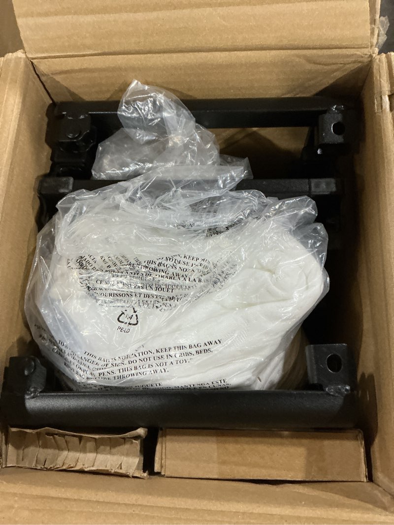 Condition photo showing Good Condition for Amazon Basics Smart Box Spring Bed Base, 9-Inch Height Mattress Foundation, Tool-Free Easy Assembly, Twin, 74"L x 38"W x 9"H, White Twin(74"L x 38"W) 9-Inch Height