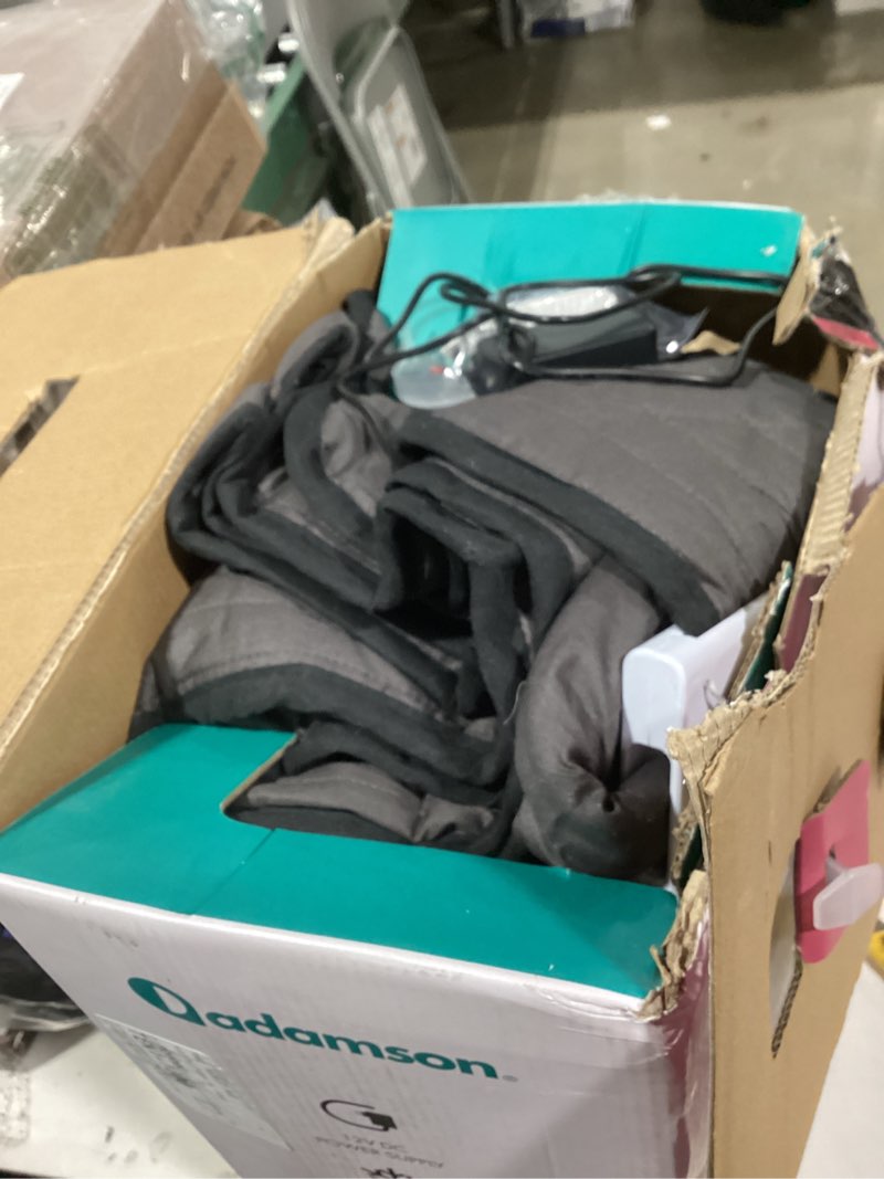 Condition photo showing As Is for adamson b10 bed cooling system - twin 75” l x 39” w - new - 100% cotton mattress cooling bed pad for night sweats - water bed cooler ideal for hot sleepers - improved mattress cooling system black