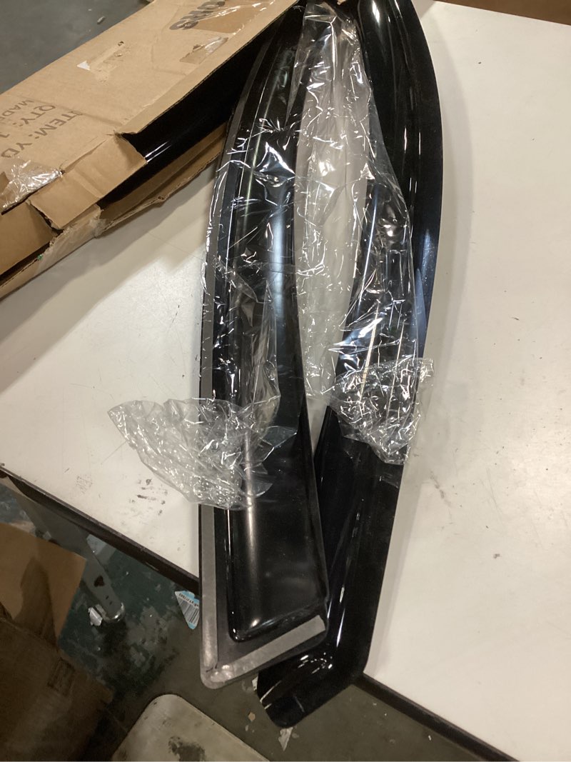 Condition photo showing As Is for Window Visors Rain Guards for Honda CRV 2017 2018 2019 2020 2021 2022, Out-Channel Window Vent Wind Deflectors Visors Shades for 17-22 CR-V 2017-2022 Honda CRV