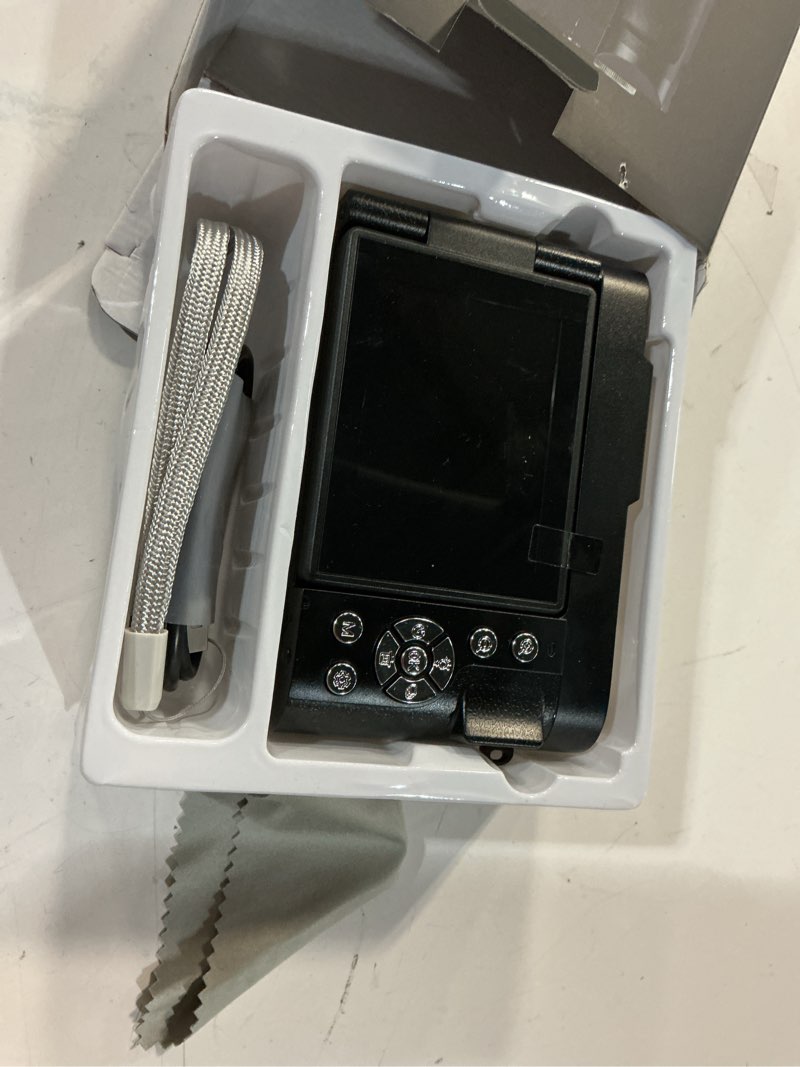 Condition photo showing Good Condition for 4k digital camera 50mp autofocus vlogging camera for youtube with 2.8" 180° flip screen, 16x digital zoom camera with 32gb card for beginner boys girls