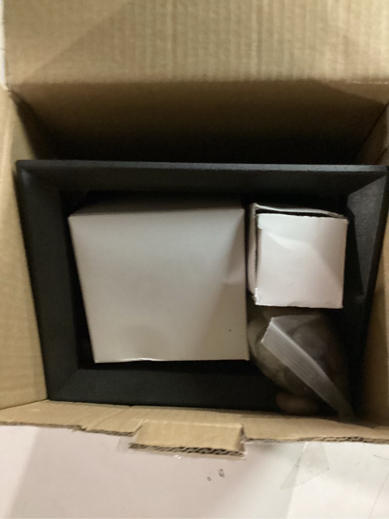 Condition photo showing Good Condition for Tabletop Fountain 4 Level Tabletop Waterfall Indoor Meditation Fountain Office Home Relax Desktop Waterfall Pool Includes Many Natural River Rocks LED Lights Fixed Decorative Bubble Ball1