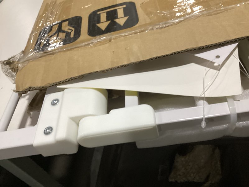 Condition photo showing As Is for keny Extra Wide Baby Gate - Auto Close Safety Gate, Pressure Mounted, 29"-47.3", 30" Tall, Black Black 29-47.3"Wide, 30"Tall