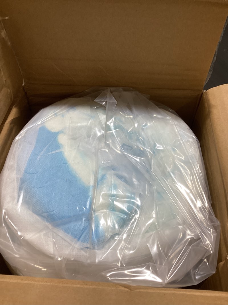 Condition photo showing New/Like New for SINWEEK 2 Inch Mattress Topper 5-Zone Memory Foam Mattress Topper Pressure Relieve Soft Mattress Pad, CertiPUR-US Certified, King Size Blue King 2 Inch-Blue