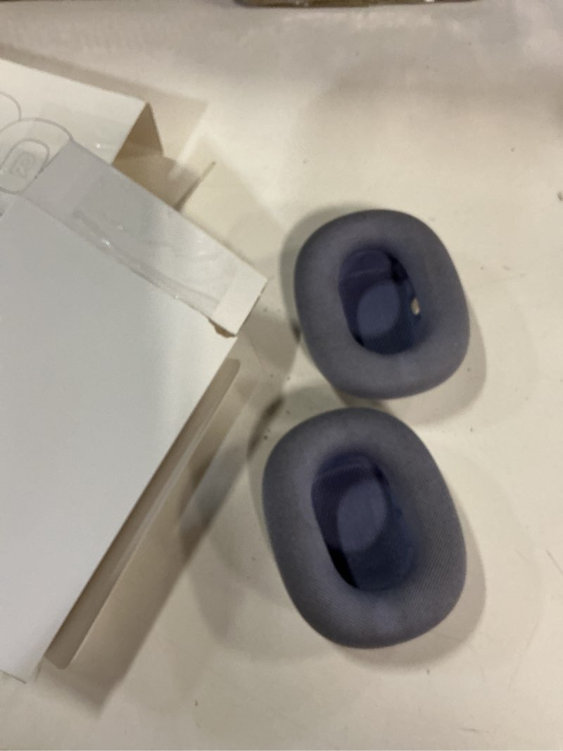 Condition photo showing New/Like New for gevo upgraded ear cushions replacement earpads for apple airpods max headphones, protein leather ear pads ear covers cups with memory foam and magnet for airpods max (purple)
