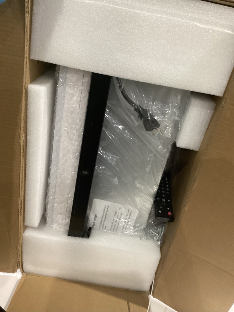 Condition photo showing Good Condition for bathroom exhaust fan with heater, light, bluetooth speaker and odor & humidity sensors, 230 cfm quiet ceiling fan with 3 dynamic rgb lighting, 3cct - remote app control - works with alexa ivory pro