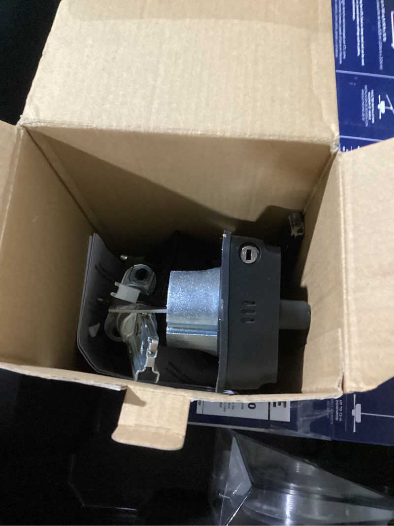 Condition photo showing Good Condition for might be incomplete .. honeywell matte black electronic deadbolt fingerprint touchscreen keypad