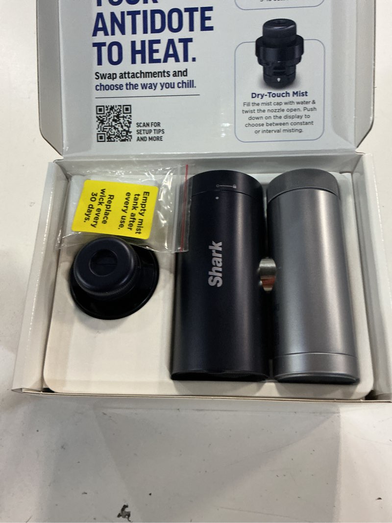 Condition photo showing Good Condition for shark chillpill 2-in-1 personal cooling system, fan & dry-touch mist