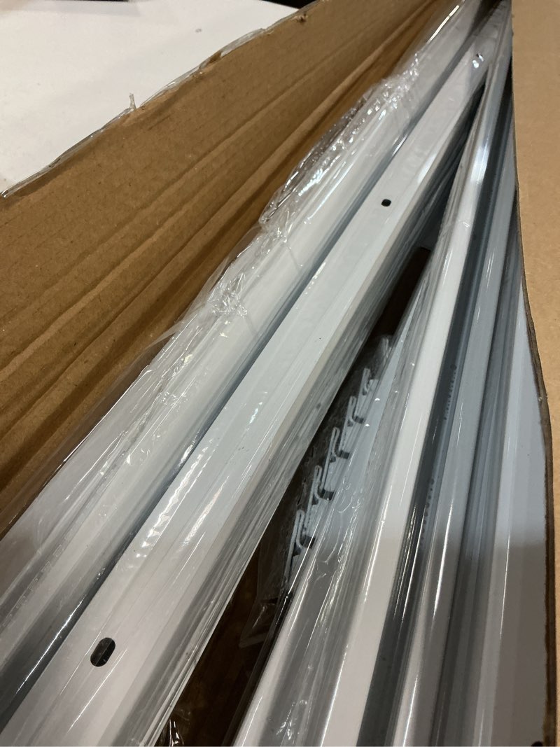 Condition photo showing Good Condition for chadmade ceiling track kit with hooks, wall mount curtain track, x-large size for space 12ft - 18ft wide, single window rods work with grommet and pinch pleated curtain 12-18ft (144-216in)