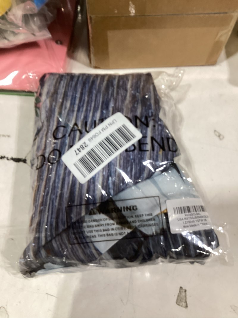 Condition photo showing Good Condition for Picnic Table Cover with Bench Covers Elastic Edges, Chamomile Flower Fitted Table Cover, Outdoor Patio Camping Essentials 96 Inch 3PCS, Waterproof Camping Fitted Tablecloth with Drawstring Bag 96in Chamomile Flower