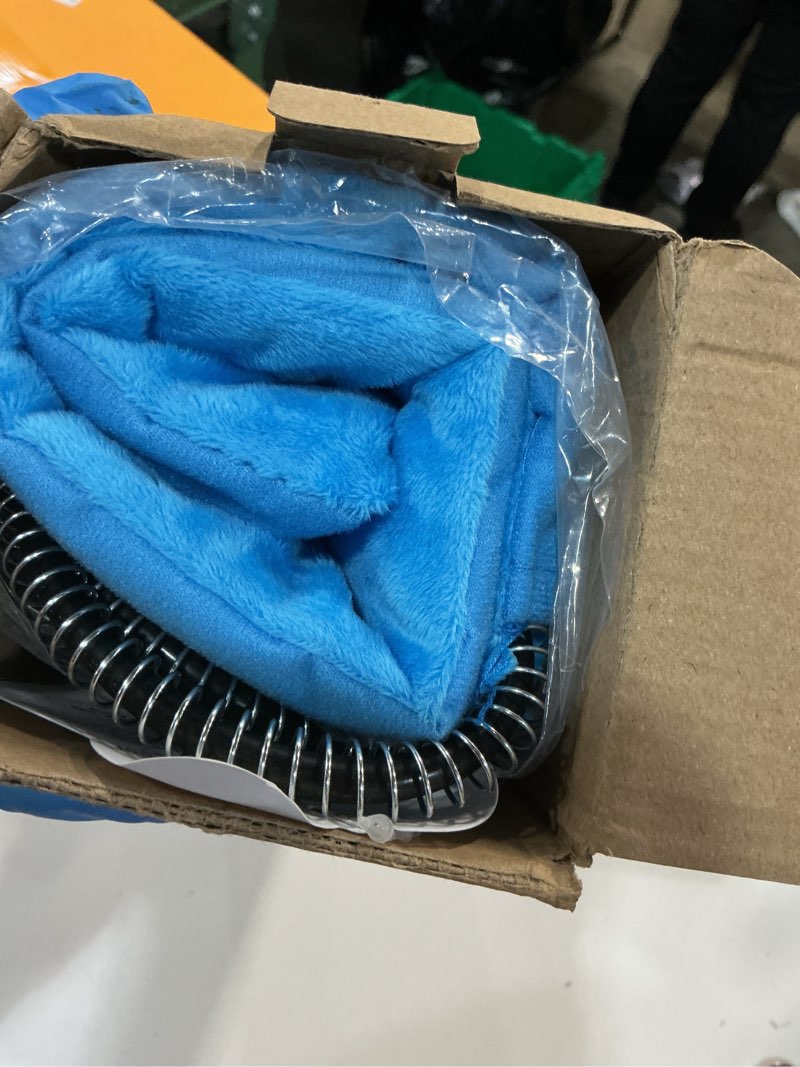 Condition photo showing New/Like New for Outdoor Pet Heating Pad for Dog & Cat, Multi-Size Waterproof Heated Cat Dog Bed for Outside, Pet Heater Warmer Mat Blanket with Chew Resistant Cord for Senior Dog Cat House Whelping Box,Blue,16" x 20" Blue M: 16" x 20"