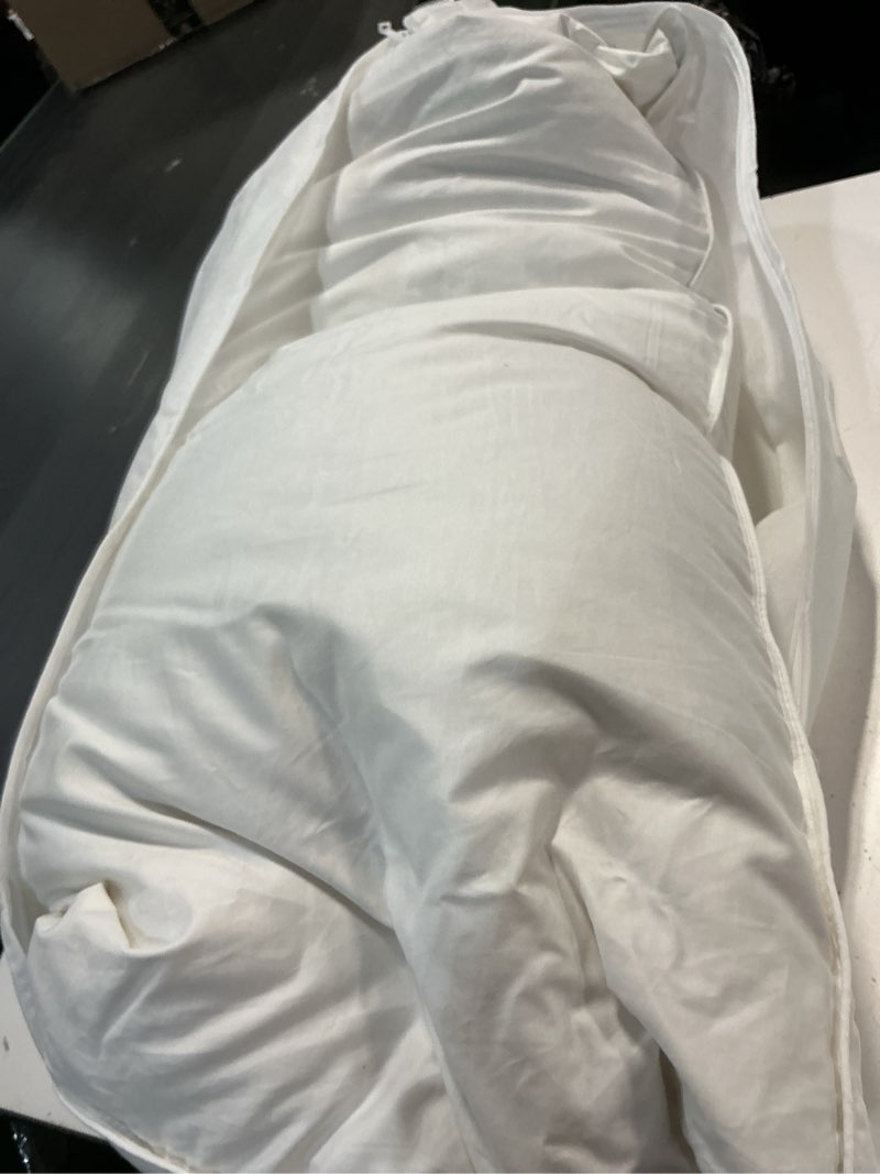 Condition photo showing As Is for quince premium down alternative pillow king