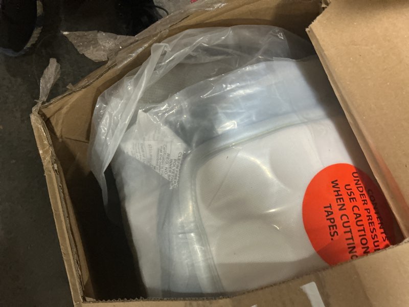 Condition photo showing New/Like New for zinus 14 inch cooling comfort support hybrid mattress [new version], queen, fiberglass free, medium plush, cooling motion isolation, certified safe foams & fabric, mattress in a box white queen 14" comfort support cooling hybrid (small box)