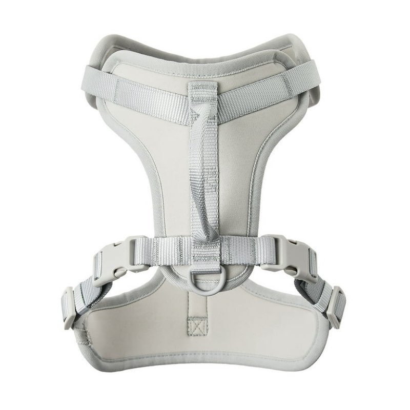 Vibrant Life Neoprene Comfort Control Dog Harness, Gray, M