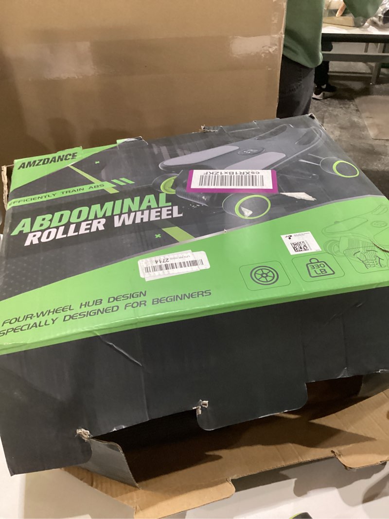 Condition photo showing As Is for Ab Roller Wheel, Automatic Rebound Abdominal Exercise Roller for Men and Women