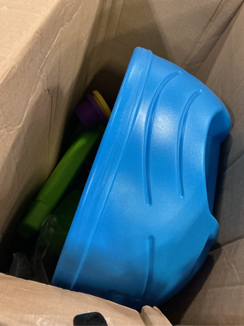 Condition photo showing Good Condition for Step2 Rain Showers Splash Pond Water Table, Kids Water and Sand Activity Sensory Playset, Summer Outdoor Toys, 13 Piece Water Toy Accessories, For Toddlers 1.5+ Years Old, Blue & Green