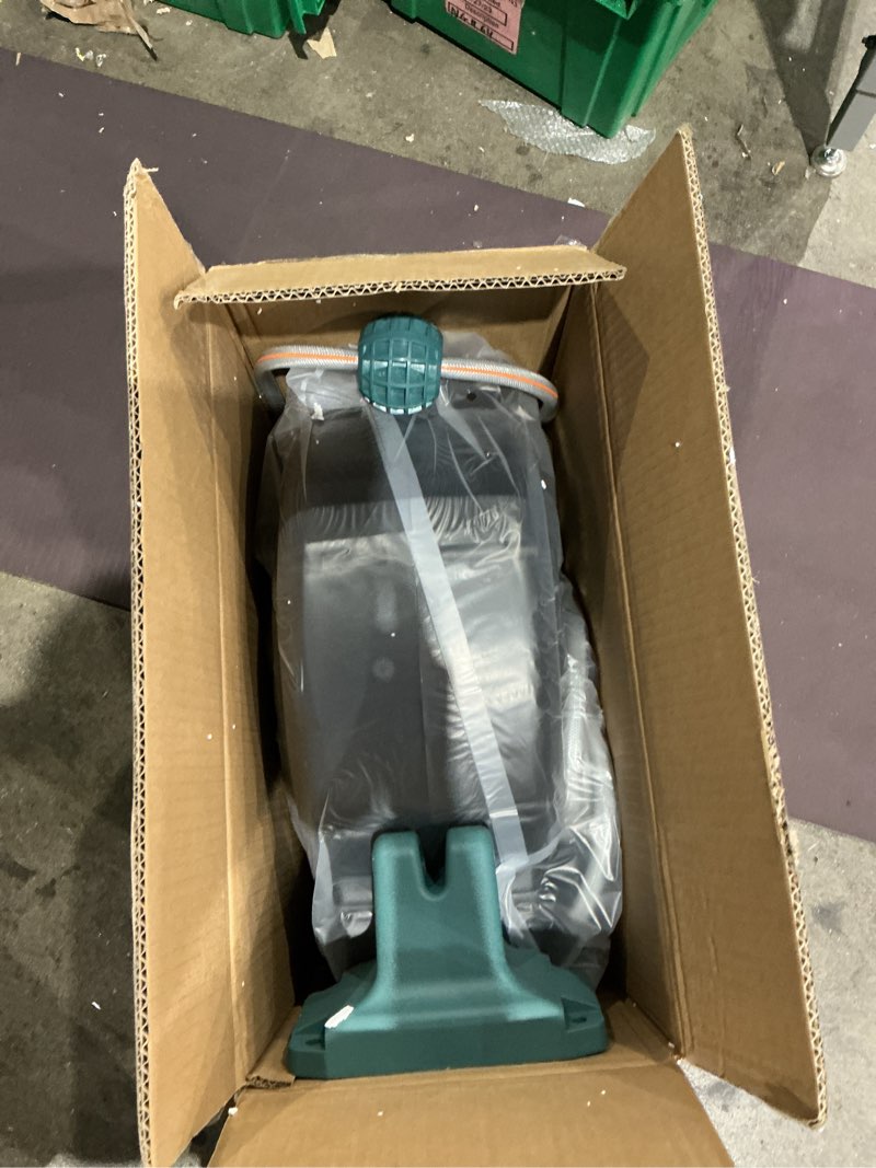 Condition photo showing Good Condition for ayura retractable garden hose reel 100 ft x 1/2 inch with pro metal shaft, heavy duty automatic garden hose reels with kink-free rewind and lock at any length, wall mount water hose reel for outside 1/2" 100ft