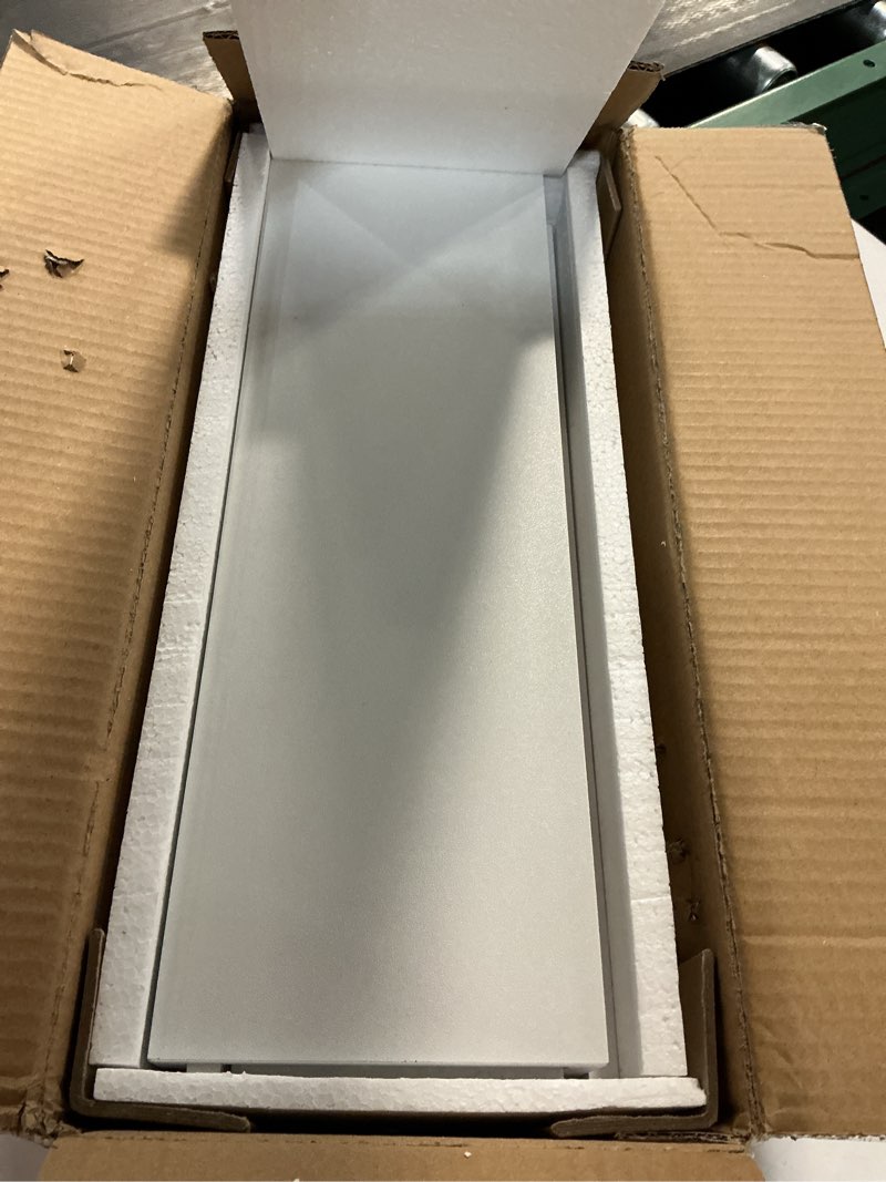 Condition photo showing Good Condition for lavie home floating shelves for wall storage set of 4, 15.6 inch picture ledge shelf, white wall shelves with lip for kitchen, bedroom, bathroom, and living room 15.6 inch white
