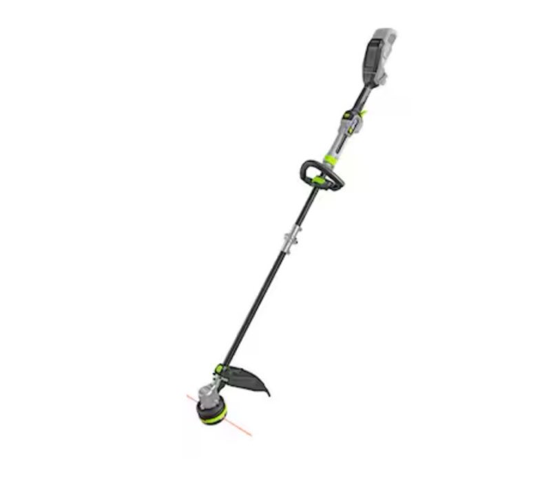 ego power+ powerload with carbon fiber shaft 56-volt 16-in telescopic shaft battery string trimmer