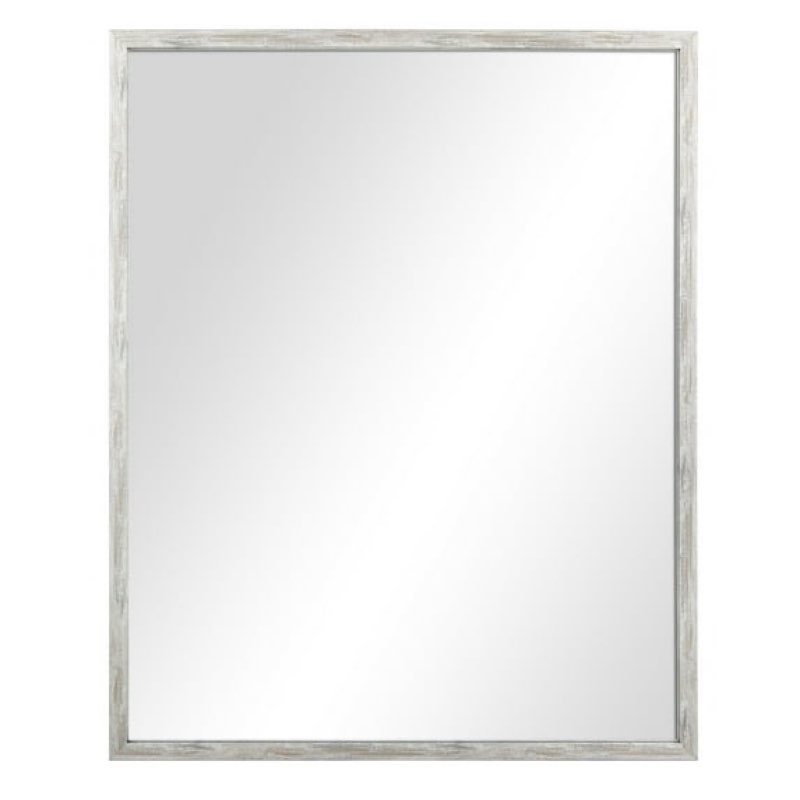 Mainstays Rectangle Small Decorative Wall Mirror for Bathroom or Living Room