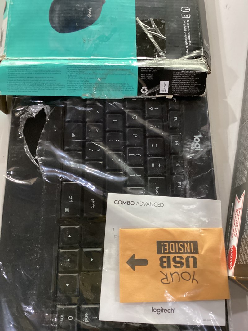 Condition photo showing Good Condition for logitech mk540 advanced wireless keyboard and mouse combo for windows, 2.4 ghz unifying usb-receiver, multimedia hotkeys, 3-year battery life, for pc, laptop 2024 model