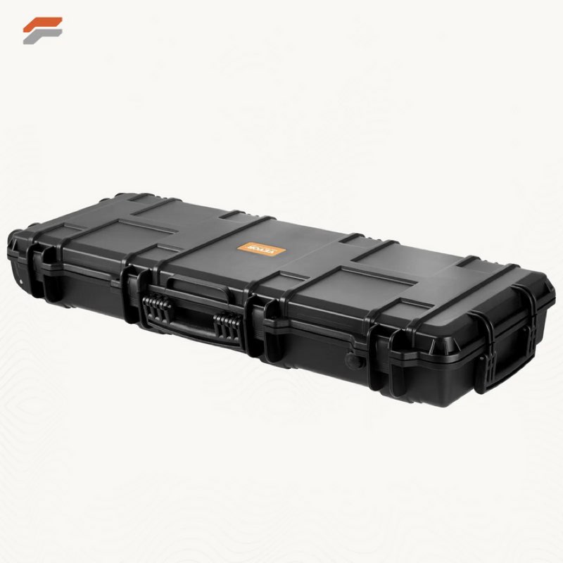 VEVOR HEAVY-DUTY TACTICAL RANGE CASE WITH 3-LAYER FOAM & DURABLE WHEELS FOR WATERPROOF PROTECTION