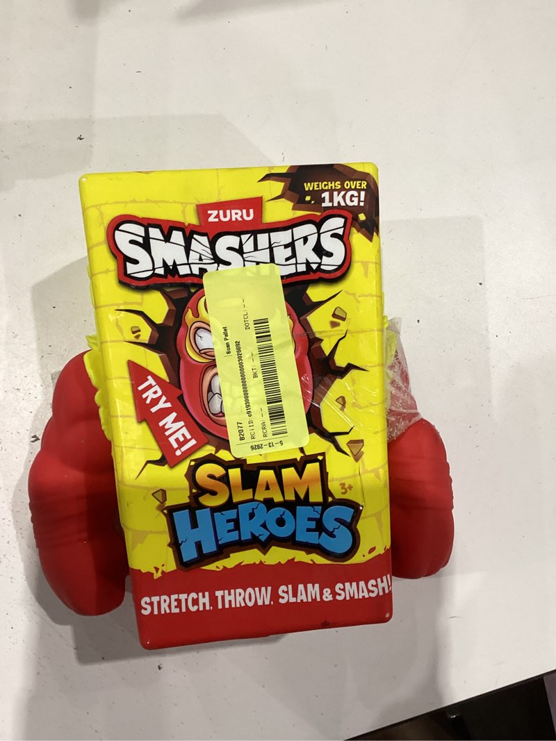 Condition photo showing As Is for smashers slam heroes (assorted) novelty smashable collectible toy for child ages 3+ by zuru