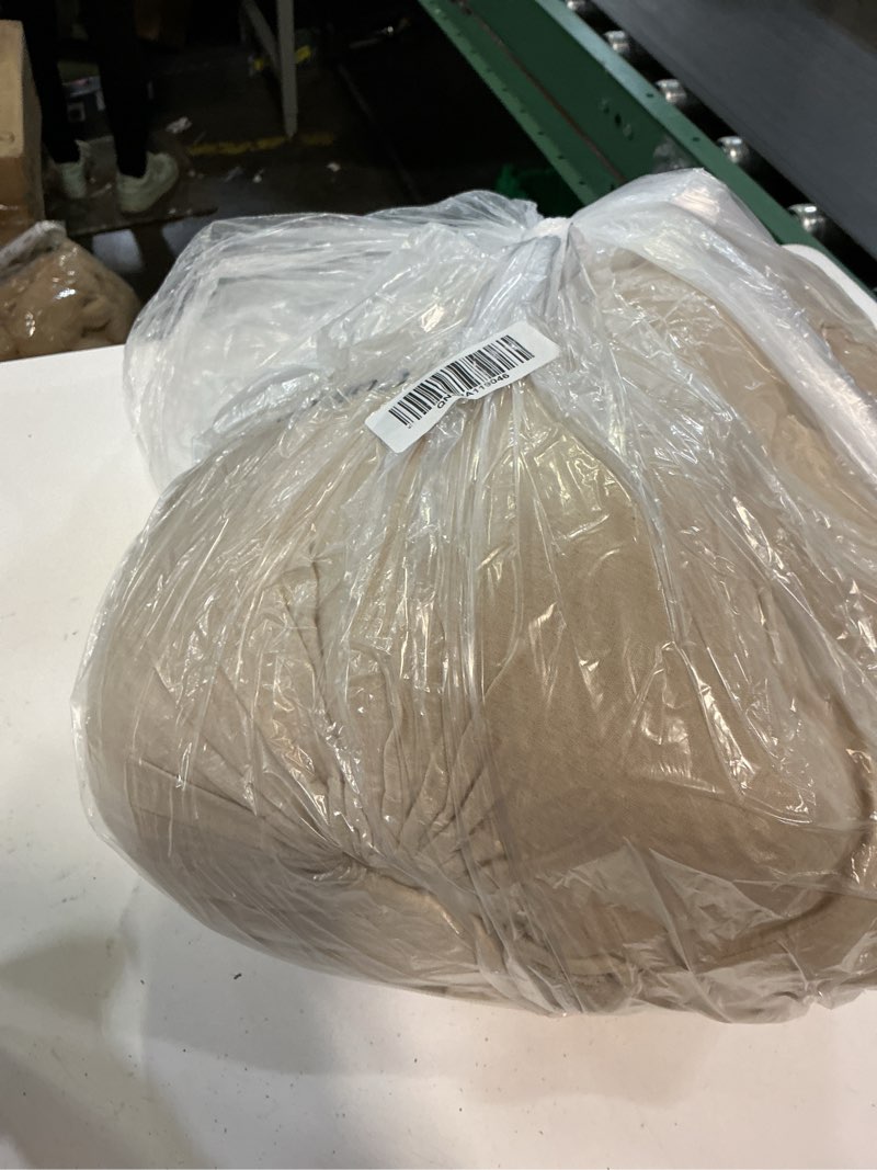 Condition photo showing Good Condition for organic cotton gauze duvet cover set, full/queen, dune