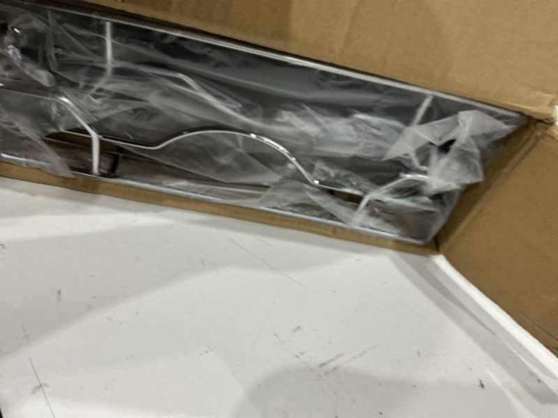 Condition photo showing Good Condition for ocg 2 tier pull out cabinet organizer (15.5" w x 21" d), pull out drawers for kitchen cabinets, pull out shelves for base cabinet organization in kitchen bathroom pantry, chrome finish 15.5"w x 21"d, 2 tier