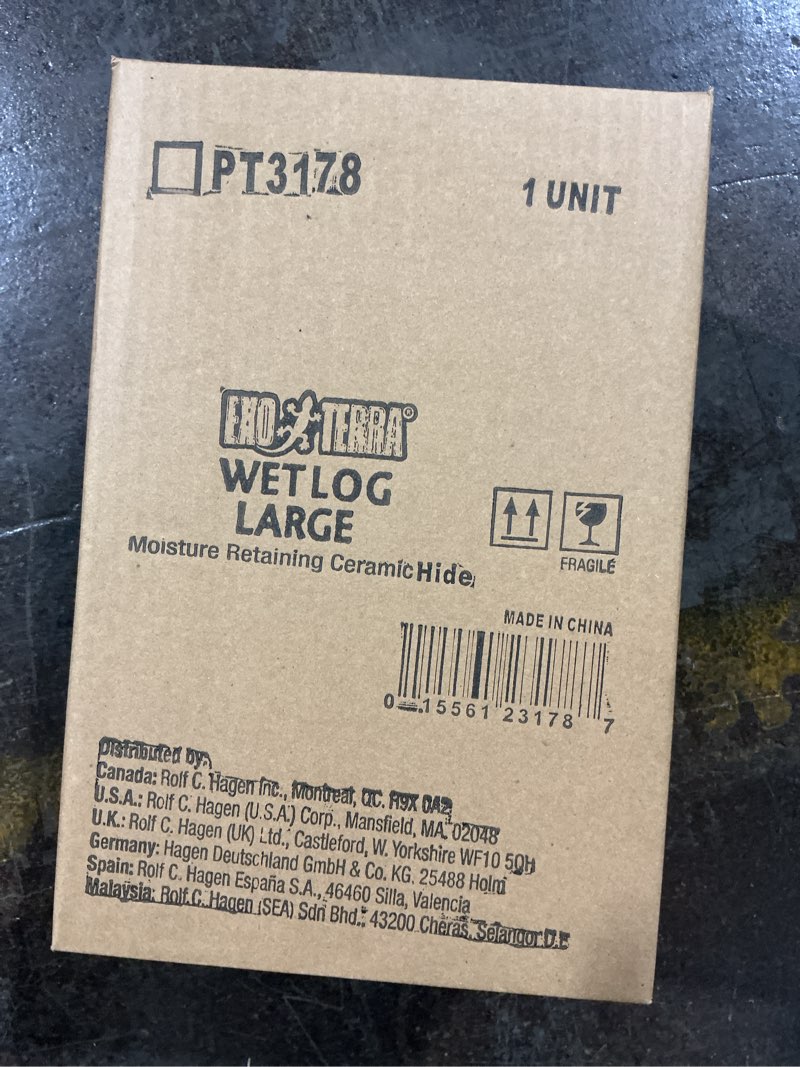 Condition photo showing New/Like New for Exoterra wet log large Reptile Waterer, Large 