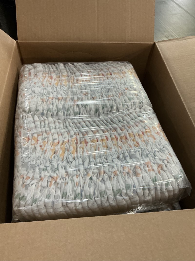 Condition photo showing New/Like New for pampers swaddlers diapers, size 4 (15-34 lbs), 150 count, absorbent, keeps baby dry and comfortable, skin safe disposable baby diaper (packaging may vary) size 4 150