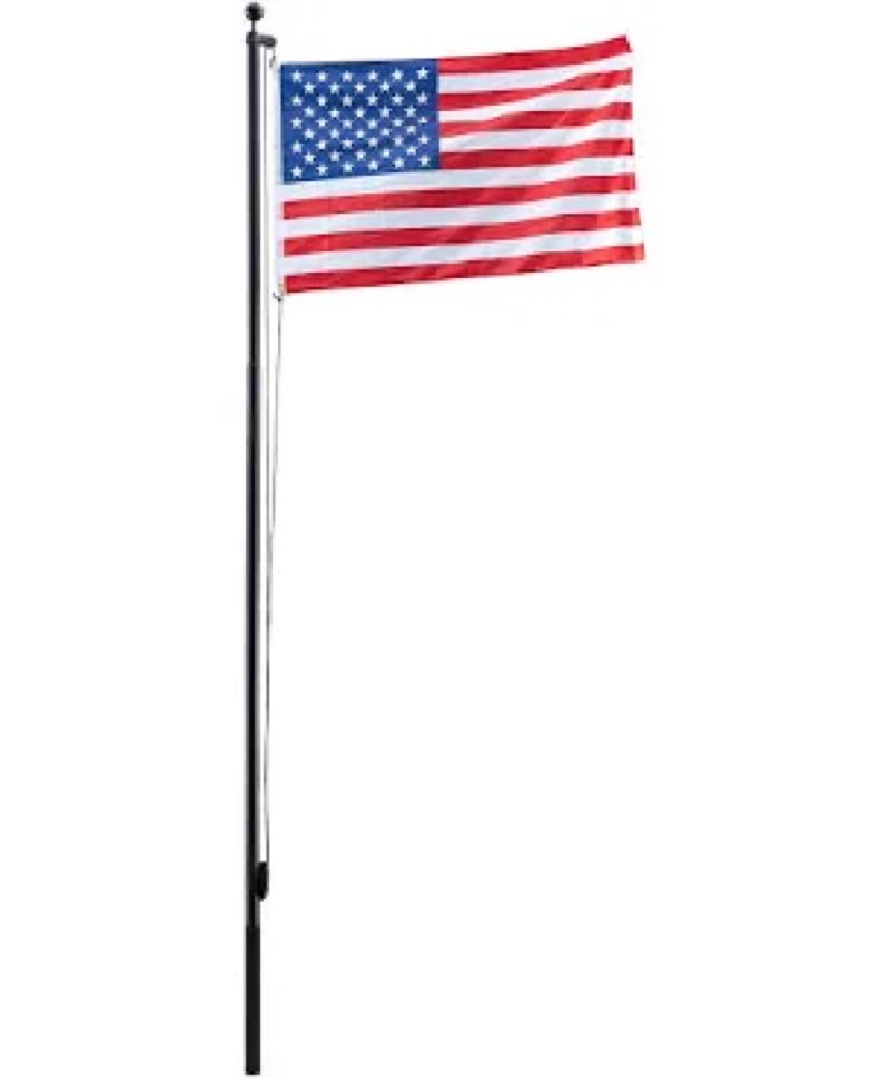 16-30ft flag and flag pole