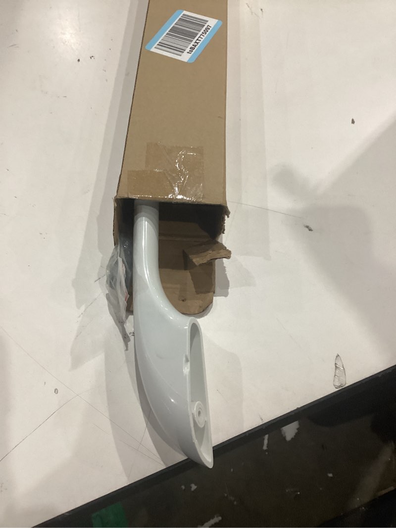 Condition photo showing As Is for 316443601 oven door handle compatible for ken-more elec-trolux frigi-daire electric oven range stove handle replacement with 2 * 316433300 range handle screws/ken.more oven handle white