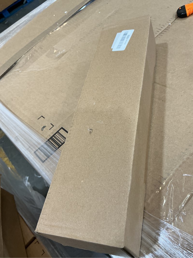 Condition photo showing New/Like New for industrial curtain rods 18 to 45 in,blackout curtain rod,adjustable length,1 in diameter pipe,wall or ceiling mounted,for bedroom and living room (antique silver 18” to 45”) antique silver 18" to 45"