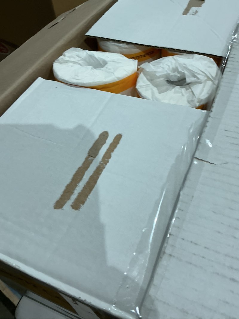 Condition photo showing Good Condition for amazoncommercial 2-ply ultra plus toilet paper, bath tissue, soft and strong, septic safe, unscented, 400 sheets per roll, 80 individually wrapped rolls for business use