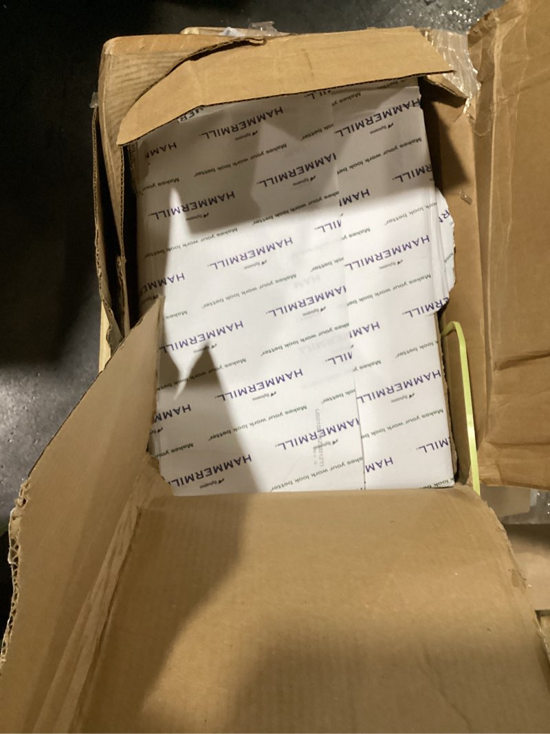Condition photo showing Good Condition for hammermill cardstock, premium color copy, 100 lb, 18 x 12-3 pack (750 sheets) - 100 bright, made in the usa card stock, 133201c 3 pack | 750 sheets 18x12