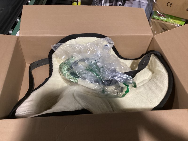 Condition photo showing As Is for Harrison Howard Equestrian Saddle Pad Horse Riding Pad Bareback Pad with Girth Burgundy