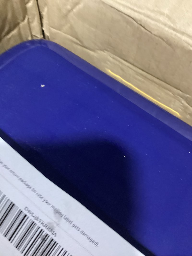 Condition photo showing Good Condition for 12qt insulated cooler with ice block, portable hard cooler small ice chest for camping picnic, 4 wine bottle carrier great gift for wine lovers blue