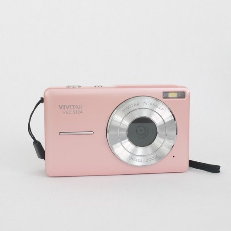 VIVITAR VEC S124 PopSnap Digital Camera With Battery & USB-C Cable