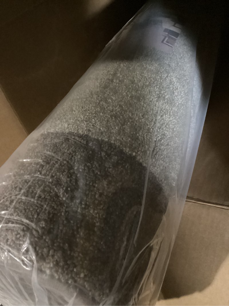 Condition photo showing New/Like New for machine washable runner rug 32" x 120", non slip kitchen mat for floor, absorbent entryway rug for kitchen, bedroom, living room, hallway, door (roll packing) 32" x 120" beige