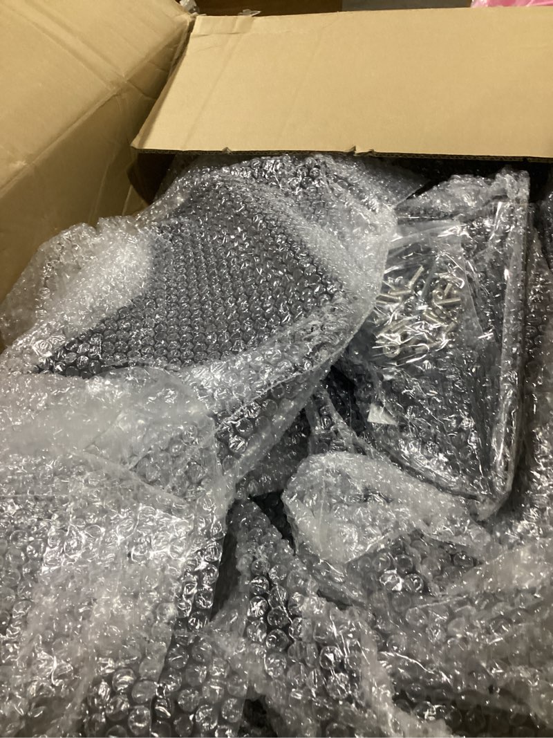Condition photo showing Good Condition for Front+Rear Inner Fender Liners for Jeep Wrangler JL JLU 2018 2019 2020 2021 2022 2023 2024 Unlimited Sahara Rubicon Freedom Sport 2/4-Door US Flag Logo Aluminum Lightweight Design Splash Guards Black JL - Front+Rear