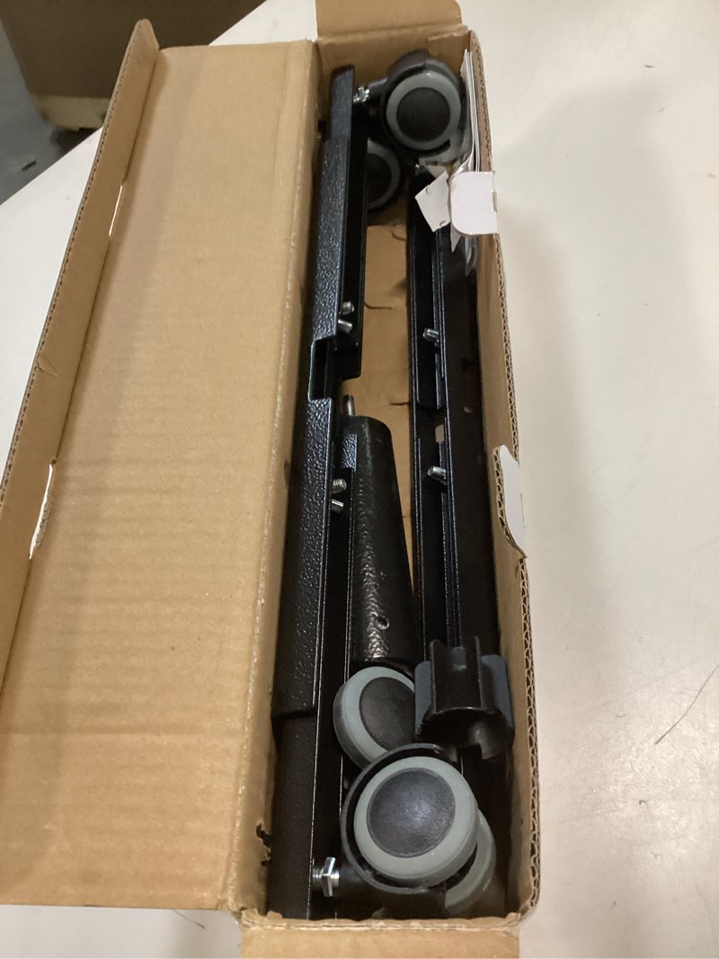 Condition photo showing Good Condition for Blissun Christmas Tree Stand Base with Wheels, Movable Christmas Fake Tree Holder, Fits up to 7.5 FT Artificial Trees, Plant Caddy with Wheels, Plant Taxi, Plant Dolly Cart After Christmas (Green)