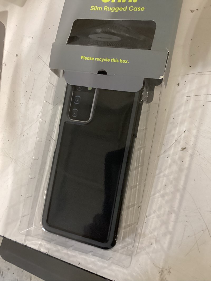 Condition photo showing Good Condition for onn slim rugged phone case for samsung galaxy a03s - black/gray