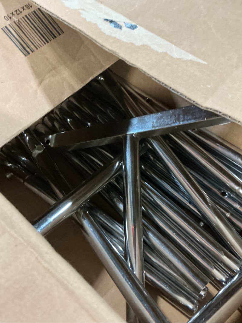 Condition photo showing As Is for iris usa clothes rack, portable double-rod height adjustable with lockable wheels, rolling garment rack, double rod wardrobe rack, easy assemble, for clothes, belts, shoes, and bags double fixed-width rods