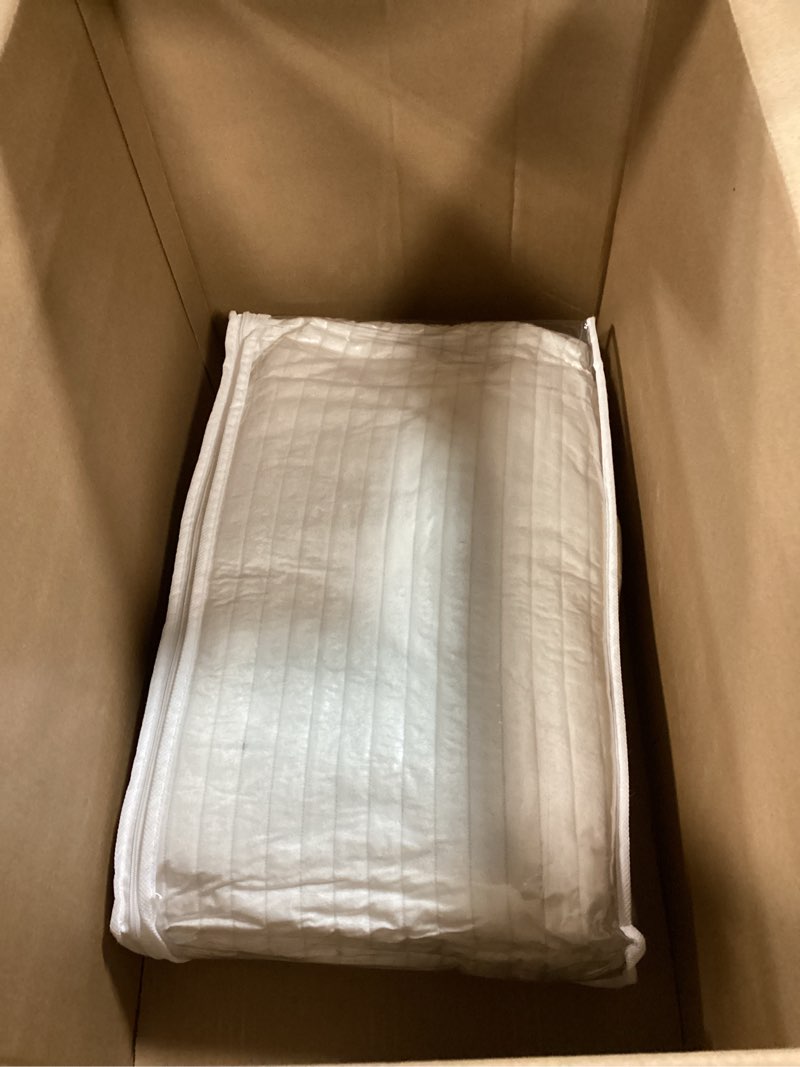 Condition photo showing New/Like New for Couch Cover for Dogs Washable, Fuzzy Pet Couch Covers for 3 Cushion Sofa Pet Friendly, Non Slip Sofa Cover (White, 27.6" x 82.7"/70 x 210cm) White 27.6" x 82.7"/70 x 210cm